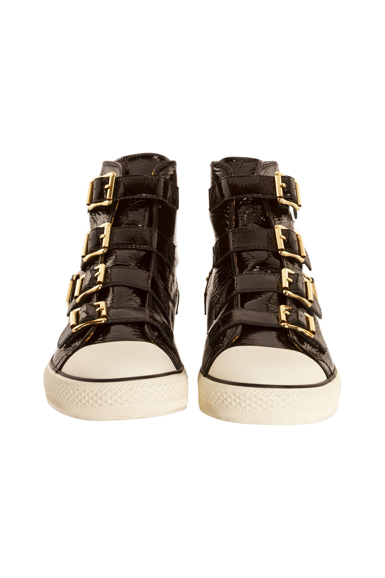 TEAM ROBIN HIGH TOP IN BLACK W/ CRYSTALS
