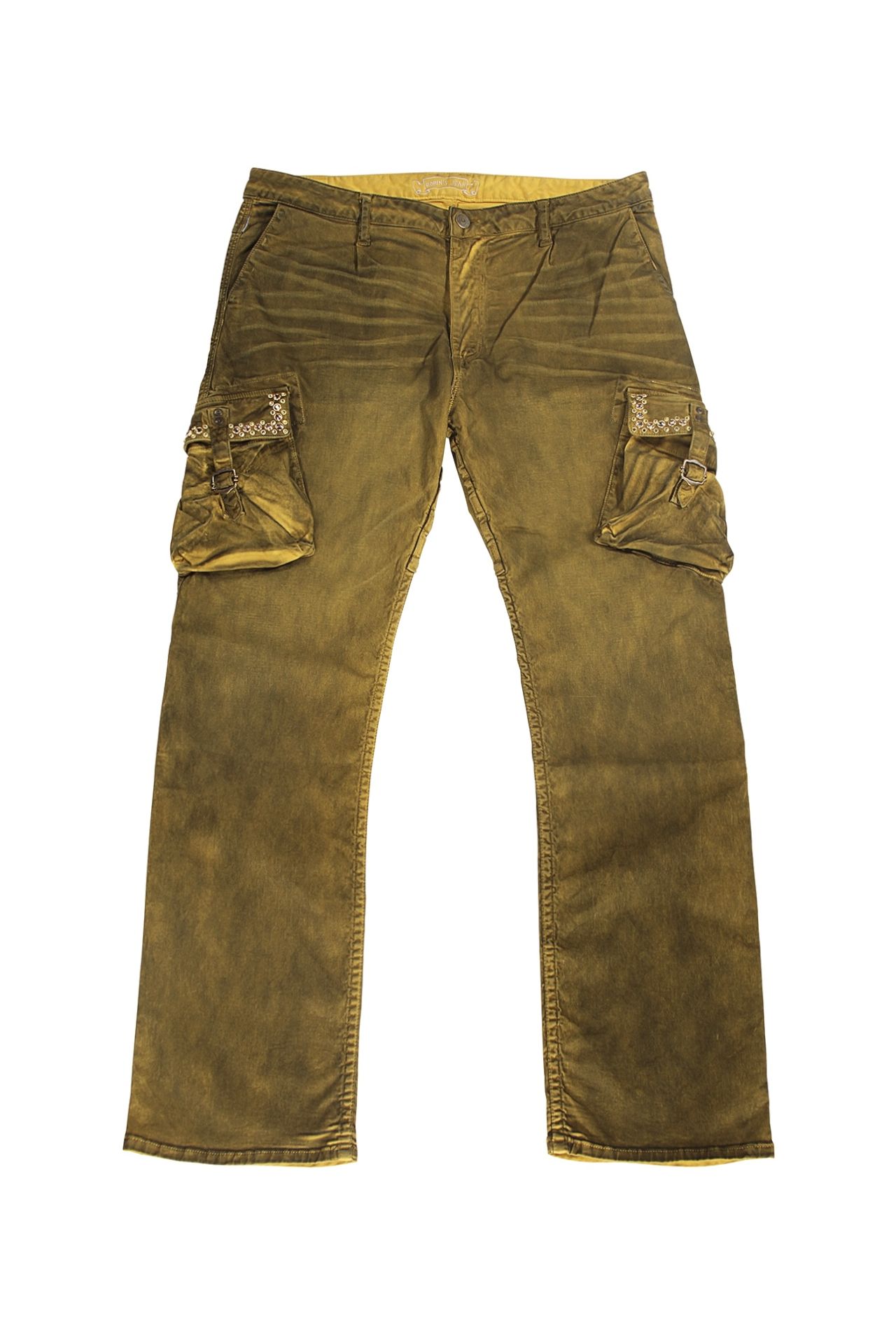 TRENCHES CARGO IN DUSTY YELLOW