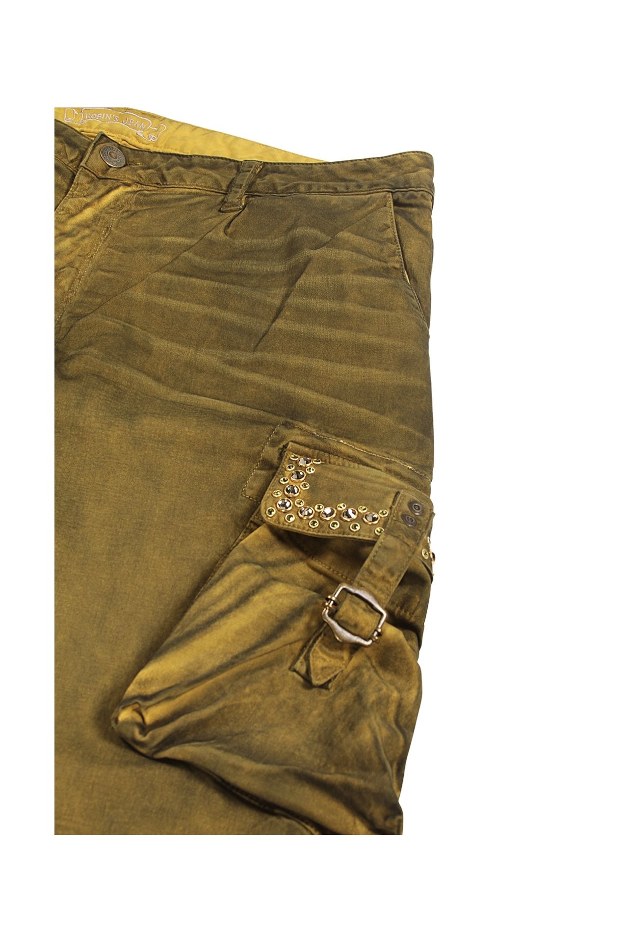 TRENCHES CARGO IN DUSTY YELLOW