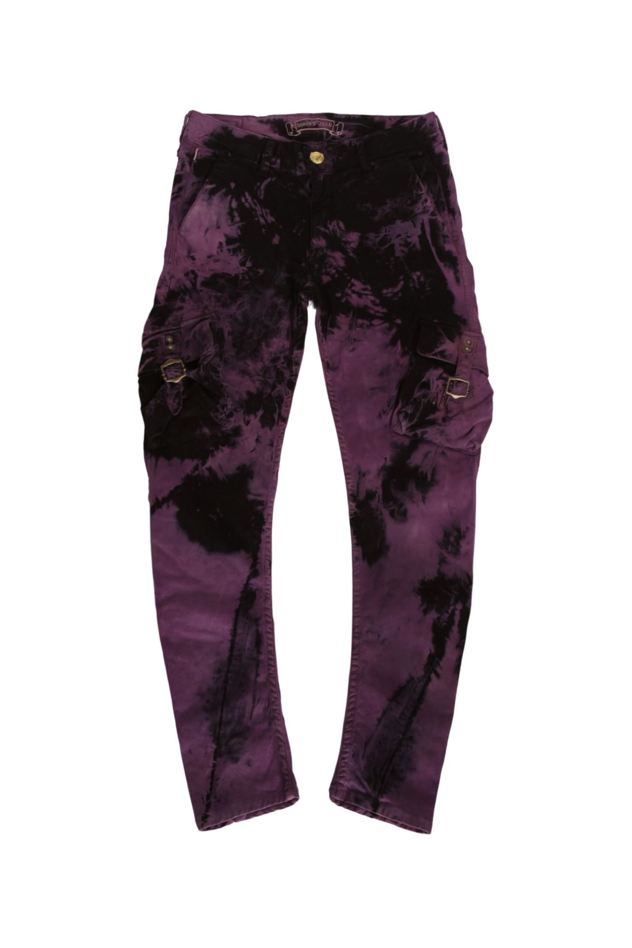 Tie-dye cargo trousers - Women's fashion