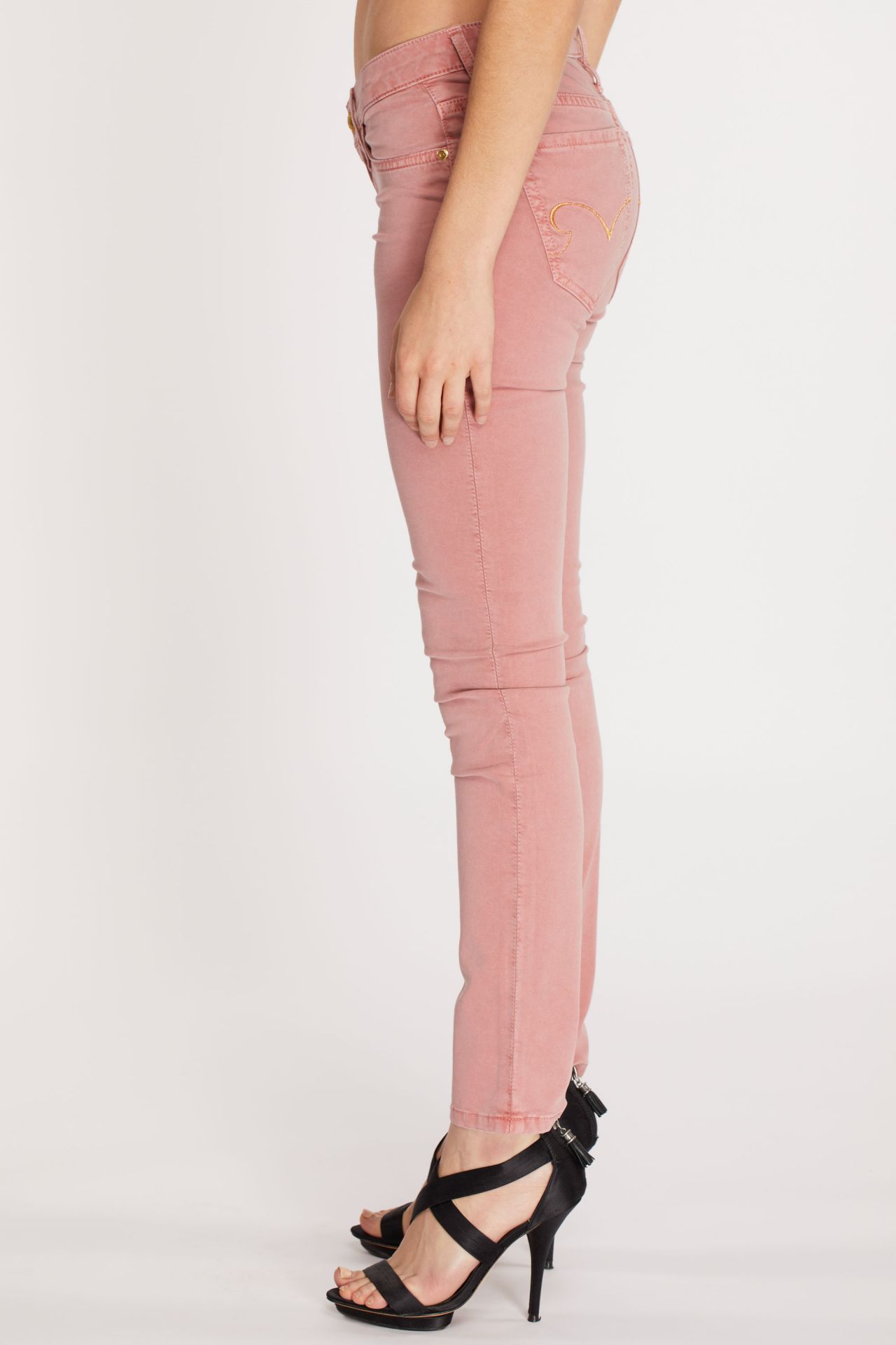 Women's Niliane Slim Denim Pants In Light Pink